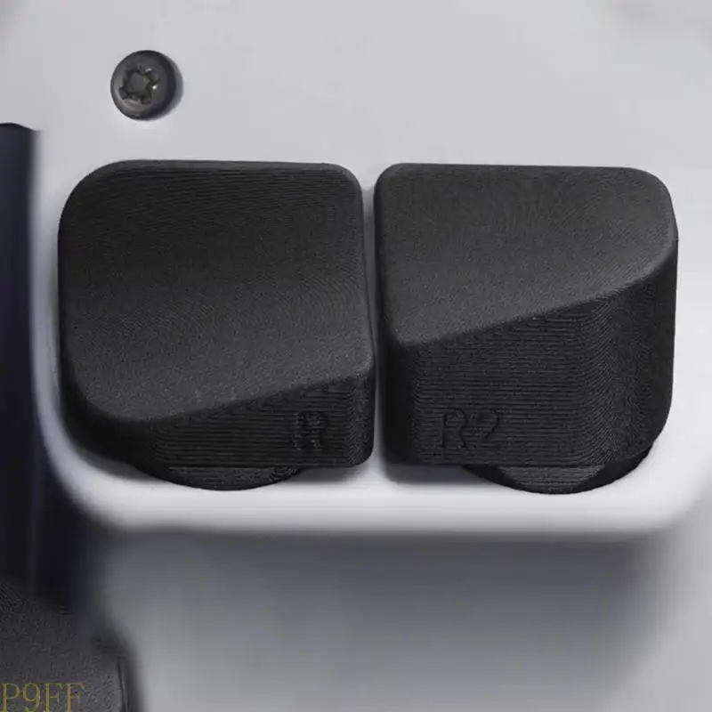 CS1W دقة الزر الخلفي جلود حماية الغبار لوحة الزر الخلفي لألعاب R36S