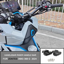 For ZONTES 368G 368 G 368-G Motorcycle Handlebar Riser Drag Handle Bar Clamp Extend Adapter Heightening Clamp Mount