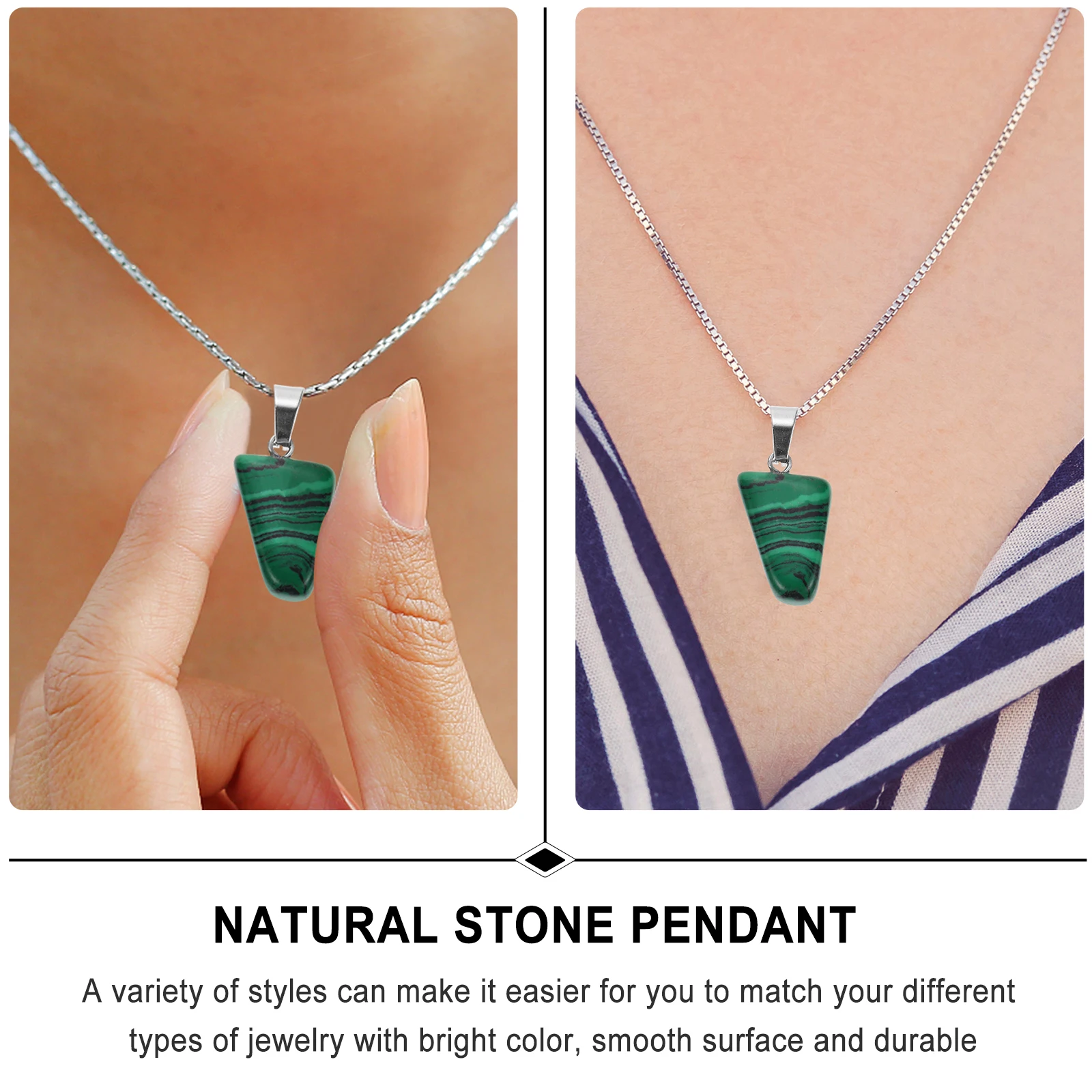 

30pcs Natural Pendant DIY Irregular Jewelry Charms Craft Accessories Gemstone Natural Stone Pendant Necklace Making Materials