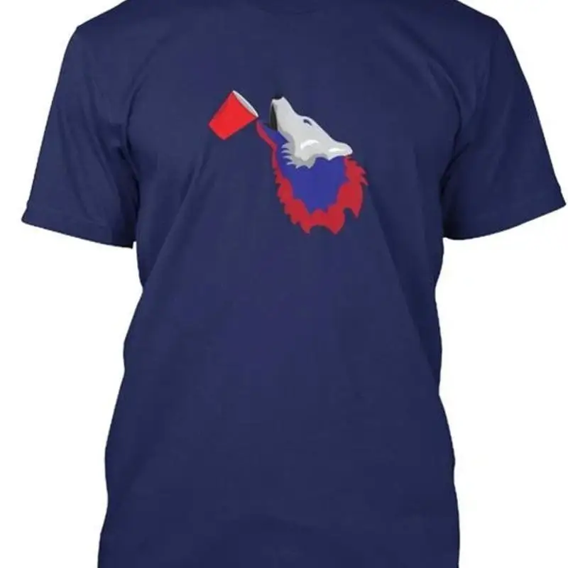 Stony Brook Party Wolf Size Premium T shirt M 2XL
