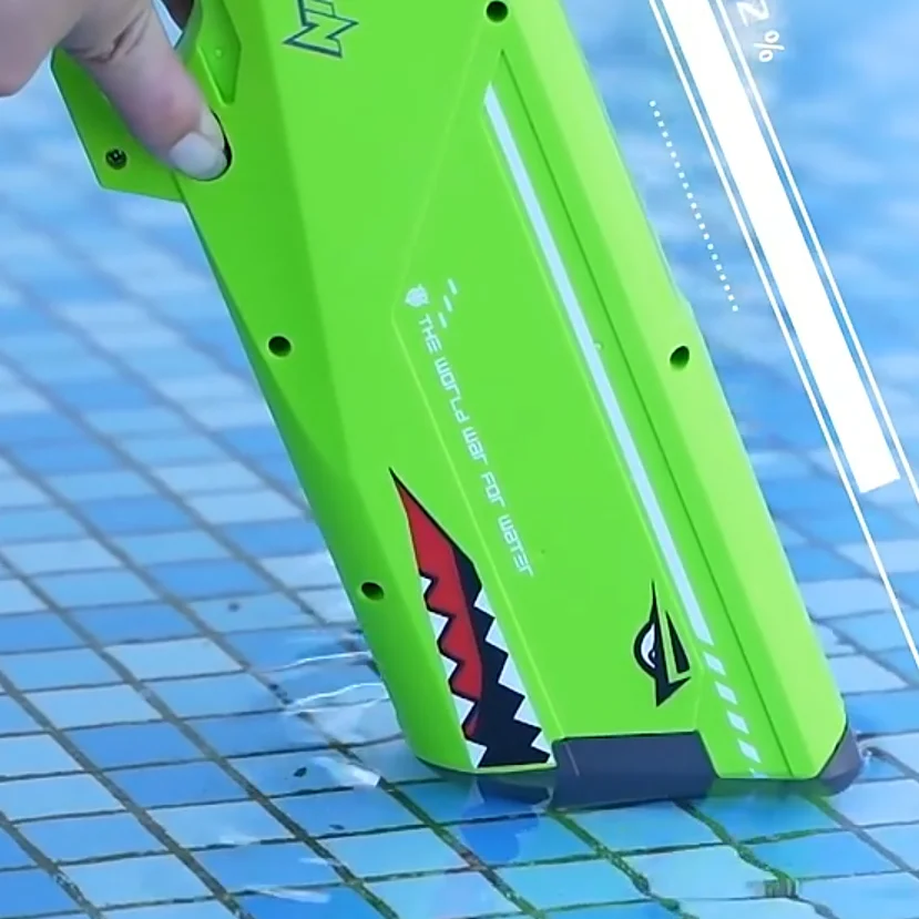 

Electric Water Gun Toy High Pressure Continuous Shooting Long-Range Water Pistol Spray Blaster Outdoor Pool Toy for Kids Boys