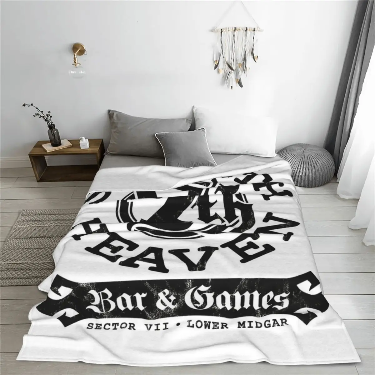 

Sector 7 Seventh Heaven Bar Blanket Flannel Sofa Lightweight Throw Blankets for Home Bedroom Travel Throws Bedspread Quilt