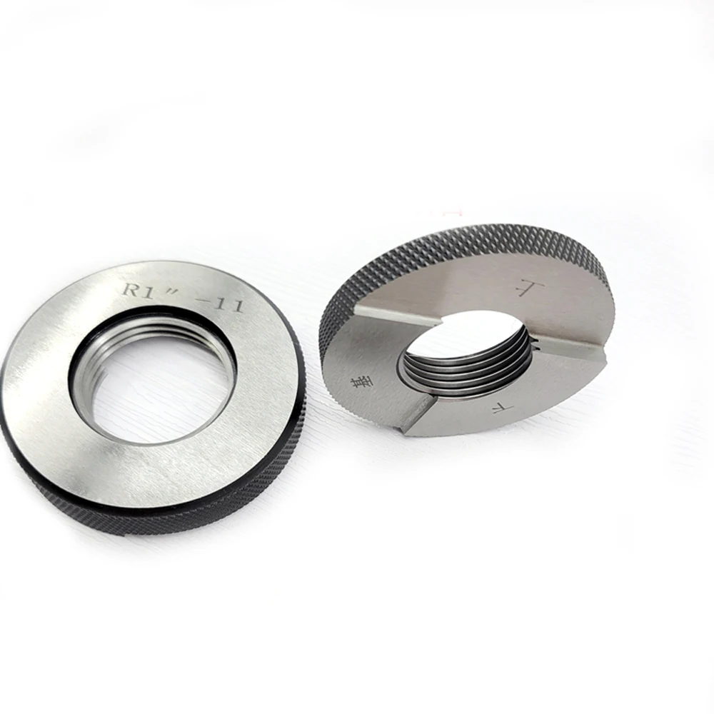 Tubo de mão direita anel calibrador fio R1/16 R1/8 R3/8 R1/4 R1/2 R3/4 R1 Pipe thread gages Plug RC1/8 RC1/4 RC3/4 RC3/8 RC1/2 RC1