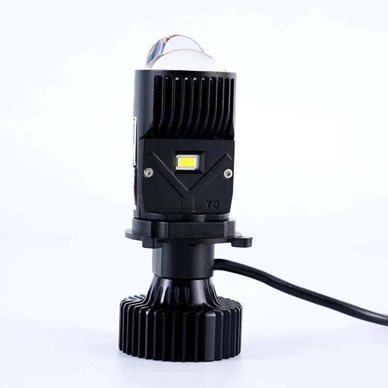 

New Y3 Lens Laser Direct H4 Far and Near Integrated Headlight Super Bright 65W Car LED Headlight Y3 Pro
