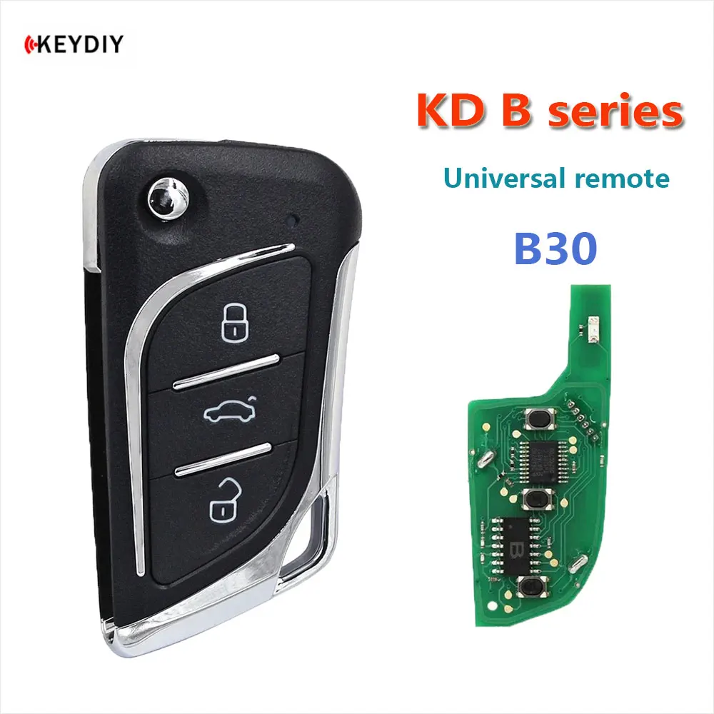 

KEYDIY KD B30 Universal Remote Key 3 Buttons KD B Series Car Remote Key for KD900/KD-X2/KD-MAX Auto Key Programmer