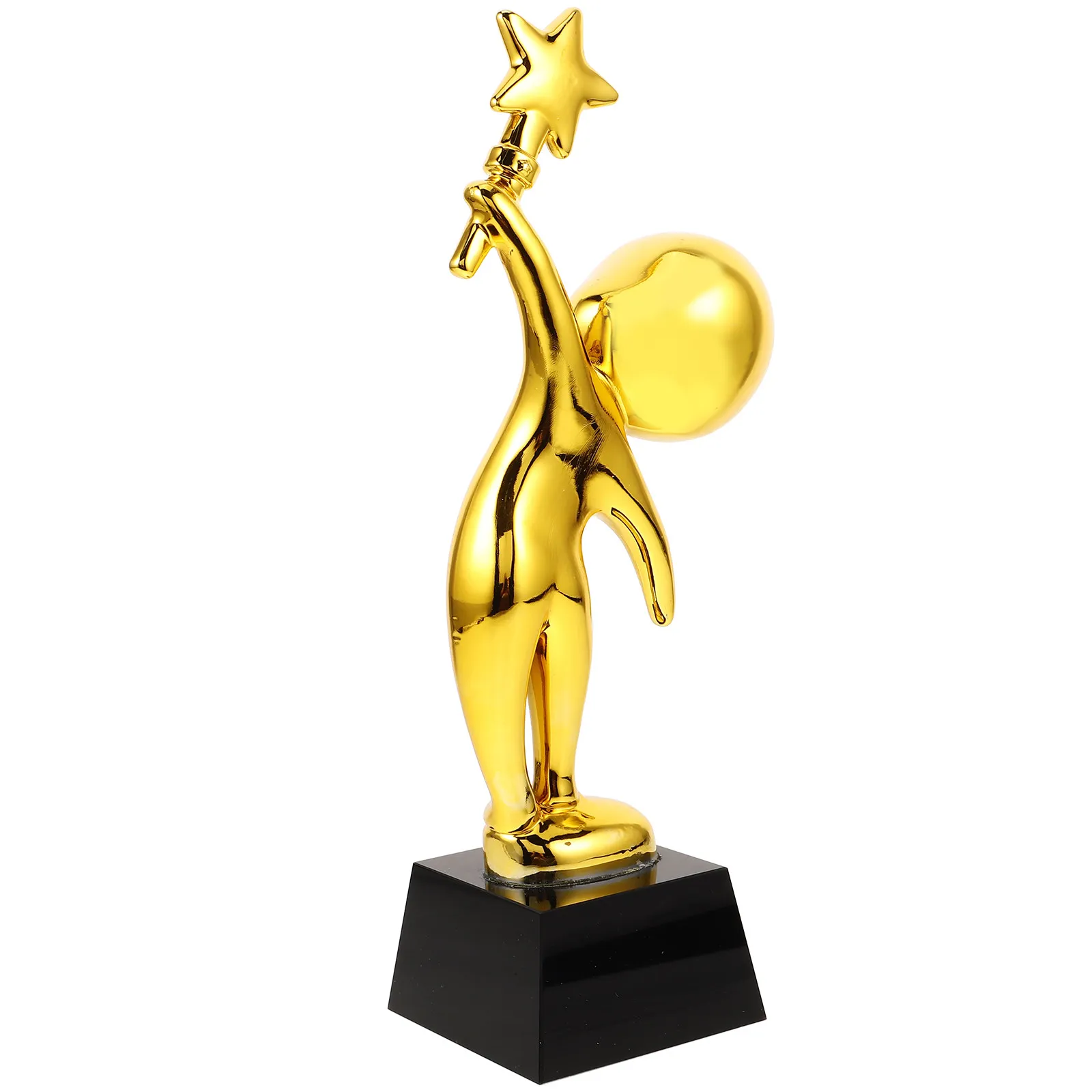 

Resin Trophy Award Unique Dancing Style Decoration Party Dance Match Trophy for Kindergarten School Competition Ceremony Prize