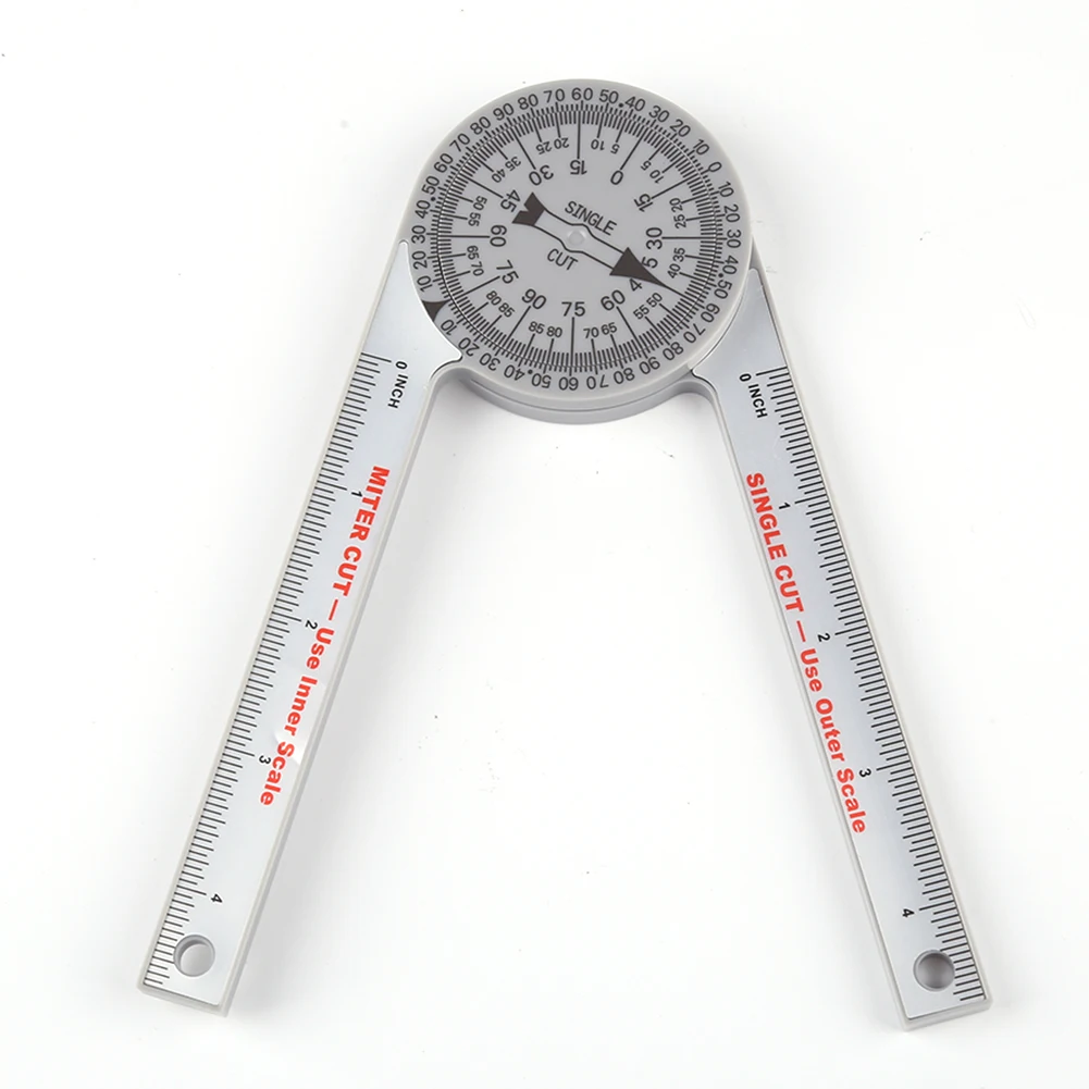 For Miter Saw Protractor 360 Degree Angle For Finder With Leveling Bubble And Pencil For Woodworking Cutting Measurement Tool AB