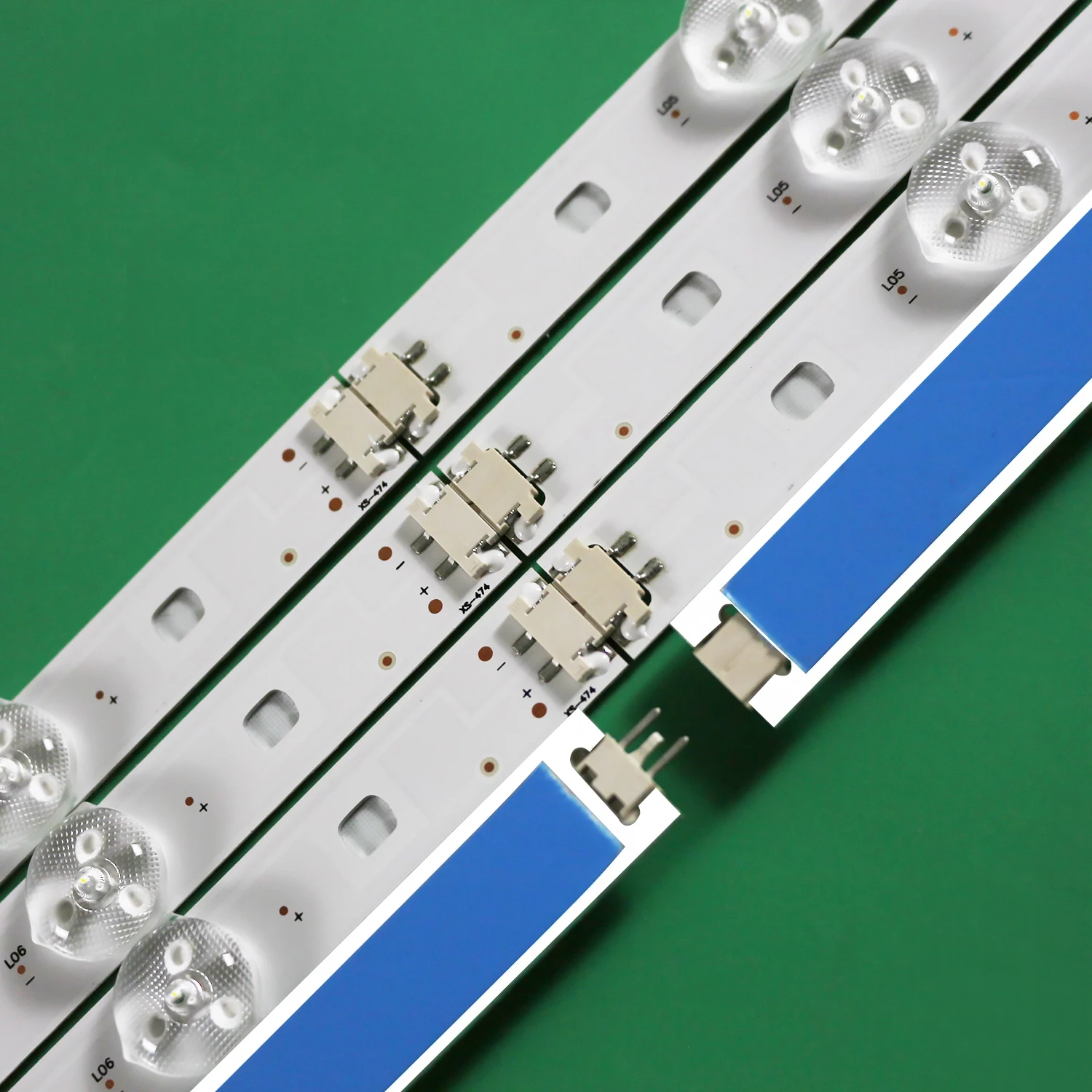 Striscia LED per 49UK6300PUE 49UK6350PUC AGM76589501 NC490DUE-AAFX1 NC490DGG-AAFX1 NC490DGG-AAFX2 NC490DGG-AAFX3 HC490DGG-ABWL2