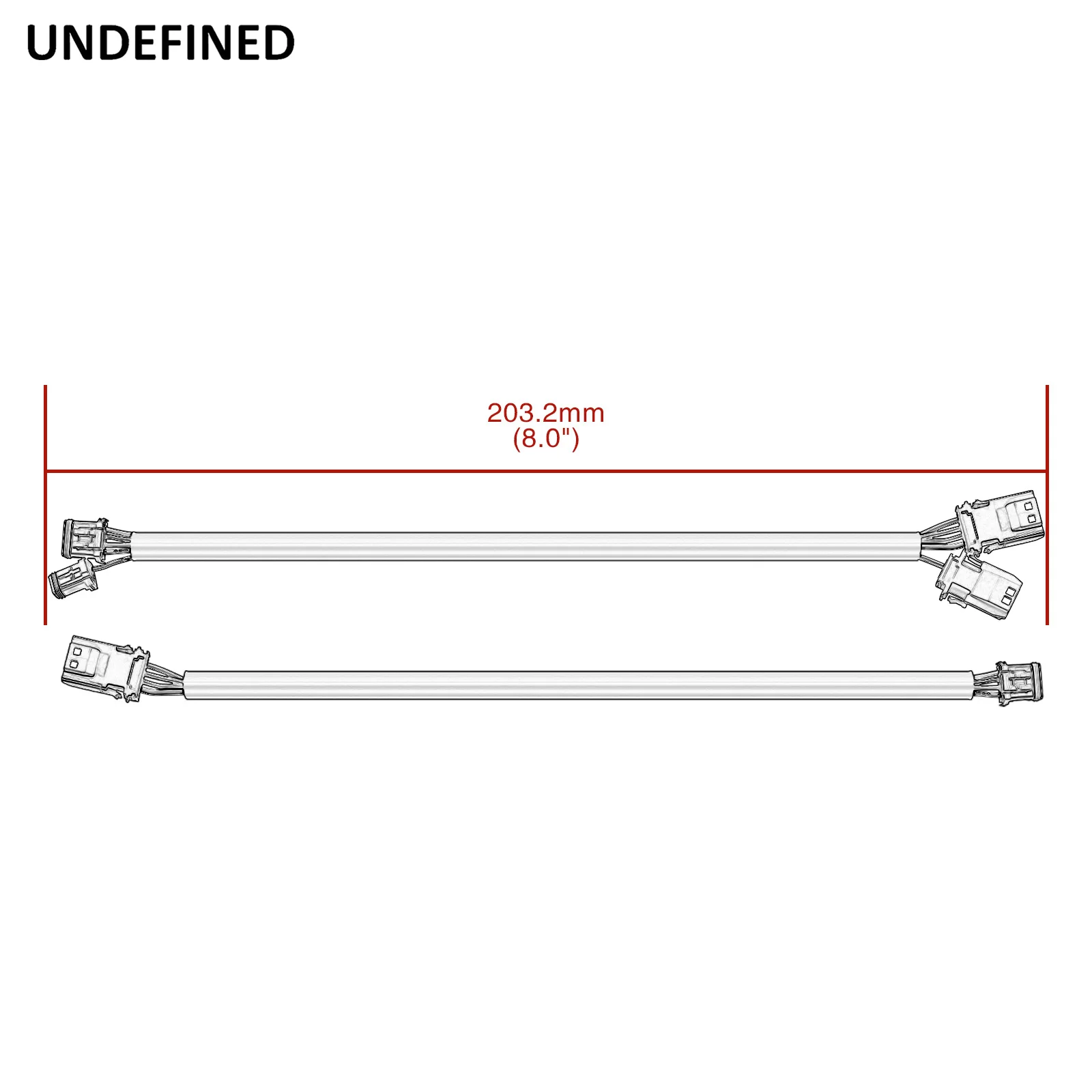 8"/10"/ 12"/ 14"/16" Can-Bus Handlebar Wiring Wire Extension Harness For Harley Sportster Dyna Fat Bob Touring Road King Trike view 6