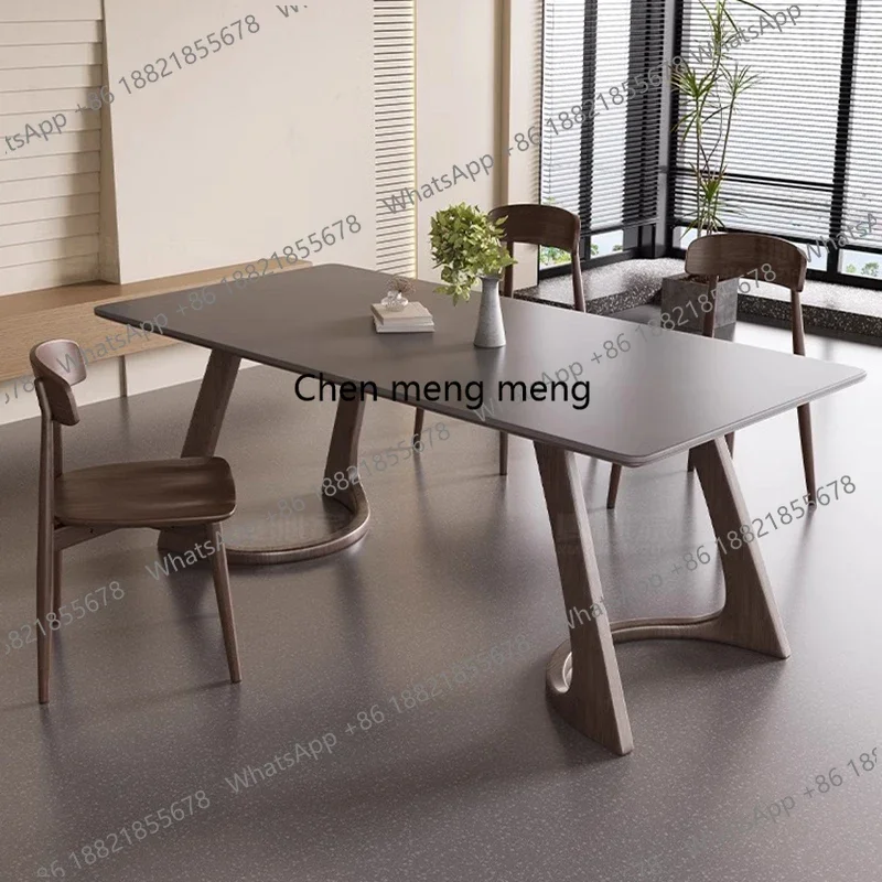 Terrace Clean Dining Table Cheap Balcony Mid Century Nordic Modern Luxury Dining Table Makeup Mesas De Comedor Salon Furniture