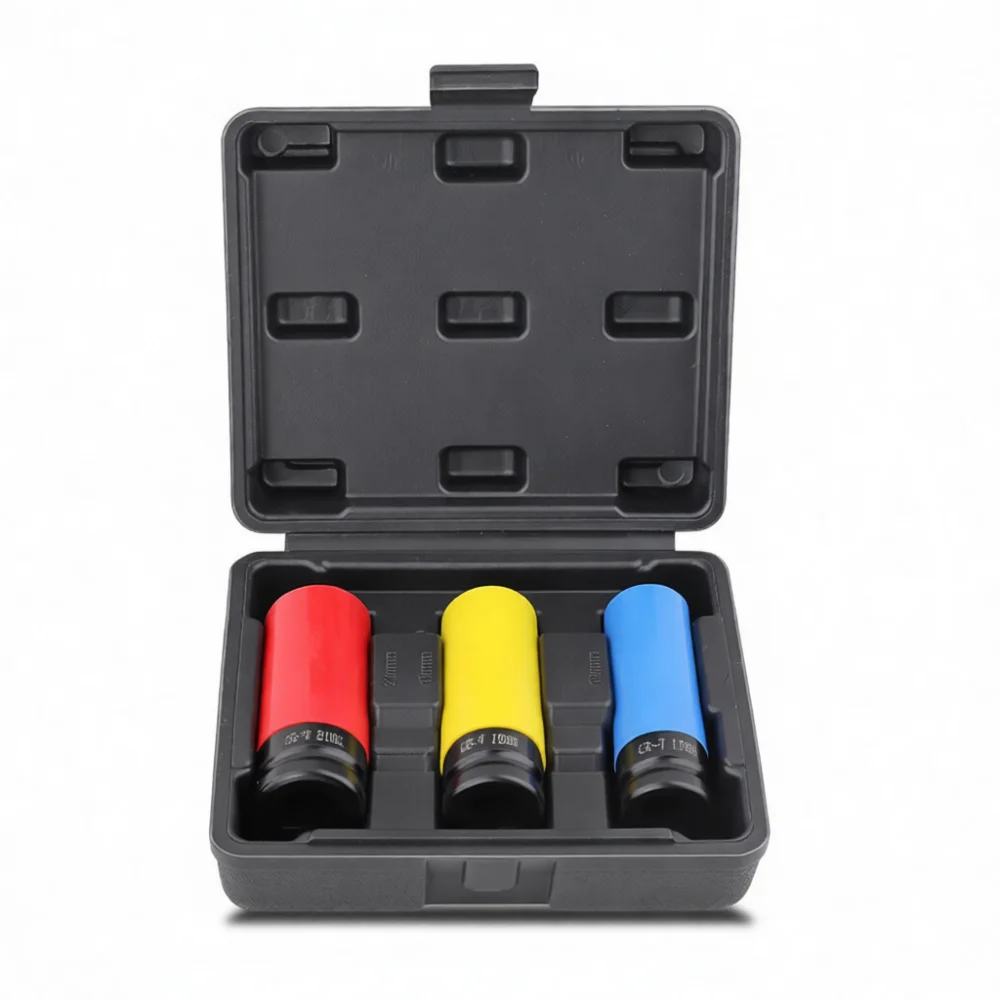 Deep Impact Socket 1 2 Drive Extension Wheel Guard Sleeve Professional Car Tire Removal Tool For Auto Repair Shops