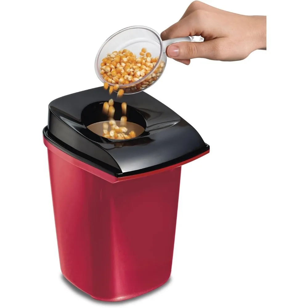 4.3 L Portable Popcorn Machine, 18 Cups, Make Hot Popcorn in Just Minutes, Popcorn Makers