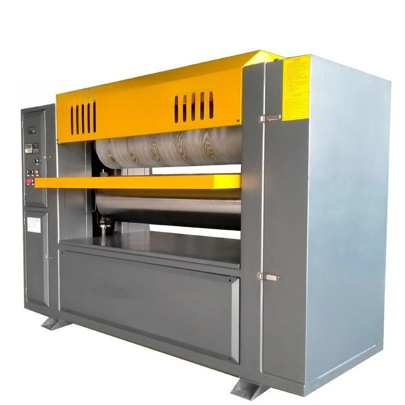 Woodworking flame retardant plywood, flat pattern embossing machine, multi-layer embossing machine