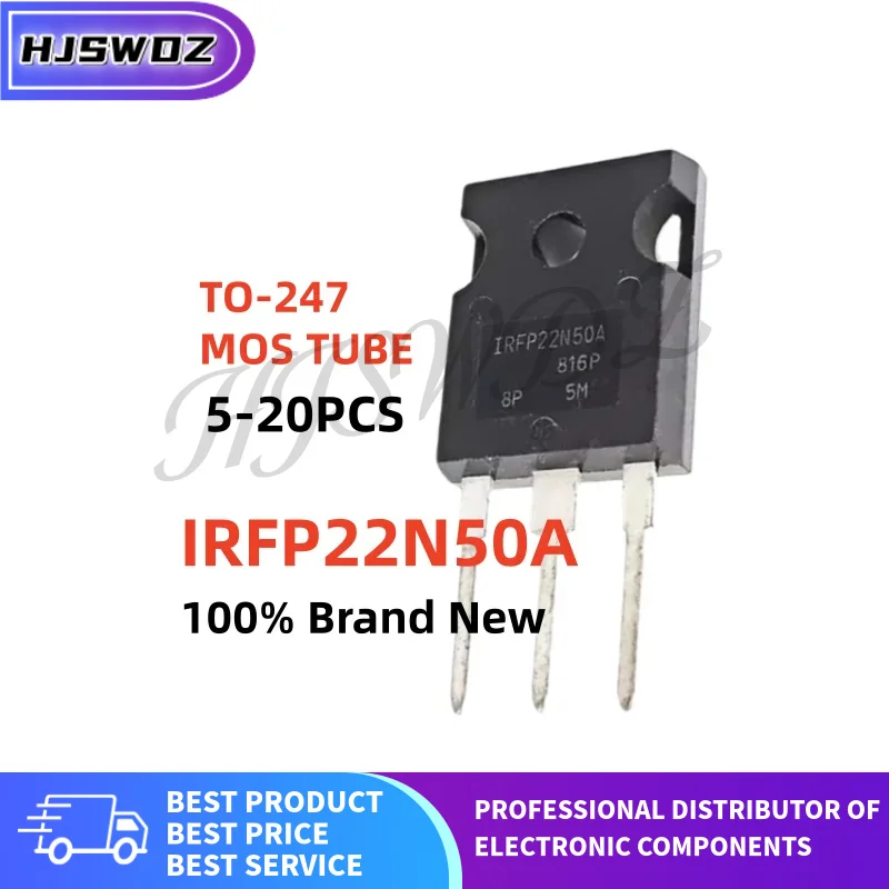 5-20pcs 100% New IRFP22N50A IRFP22N50 22N50A TO-247 Power MOSFET Field effect Transistor In Stock