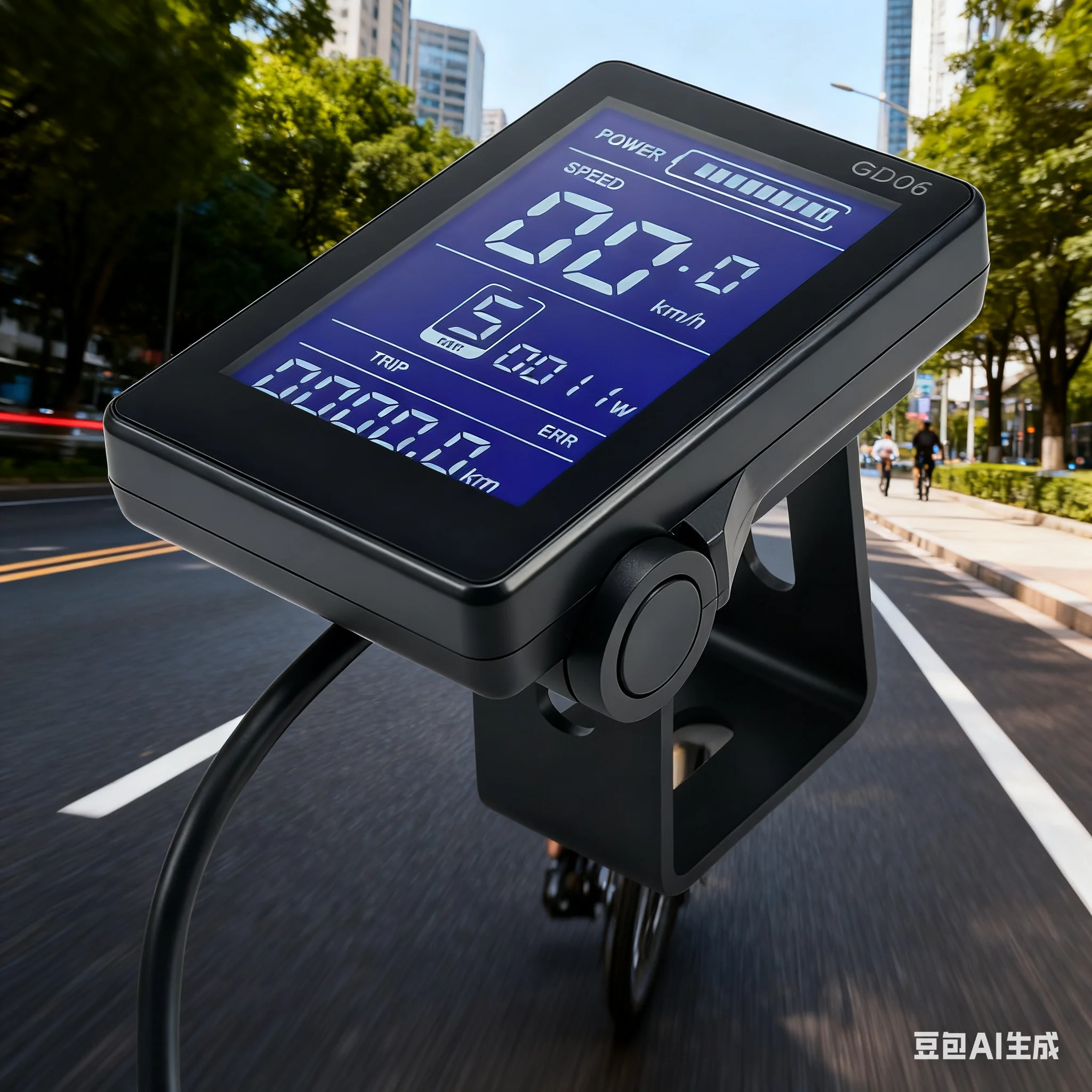 

Электрический велосипед, ЖК-дисплей, приборная панель для JN LCD GD06, 36 В/48 В, измеритель скорости с разъемом SM, аксессуары для велоспорта