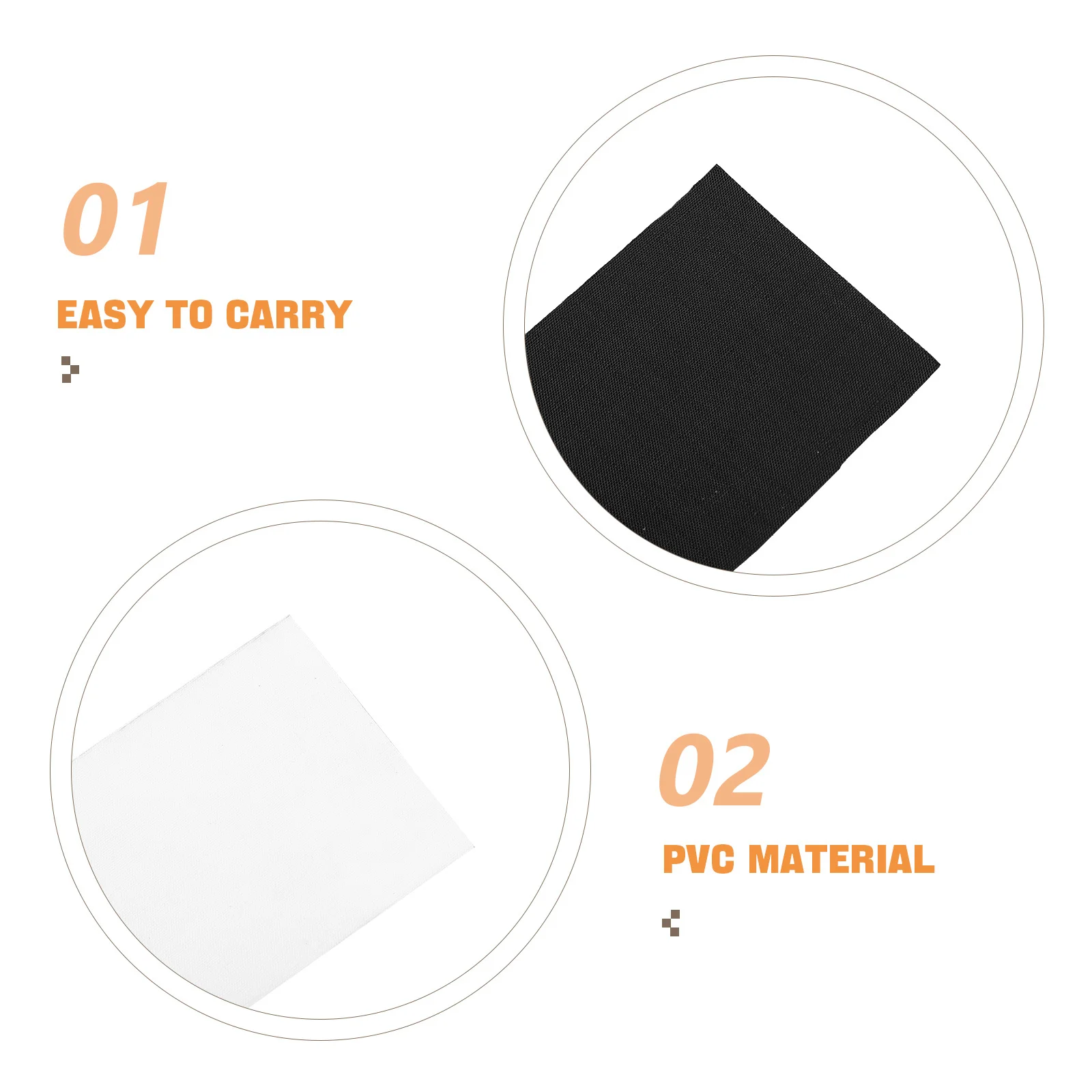 2Set Outdoor Kite Repair Patch Stark klebendes wasserdichtes Klebeband für Kite Projects DIY Wartung und Ersatz