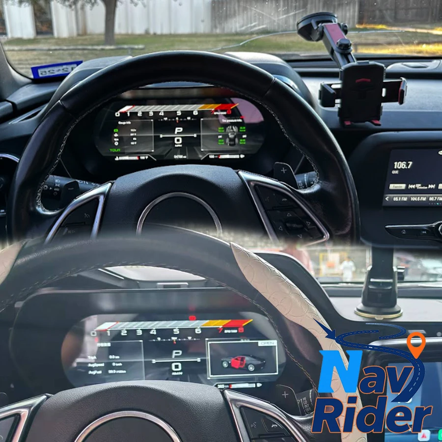 For Chevrolet Camaro 6th Gen 2016-2023 12.3 Inch Virtual Cockpit Digital Instrument Cluster LCD Speedometer Dashboard Upgrade