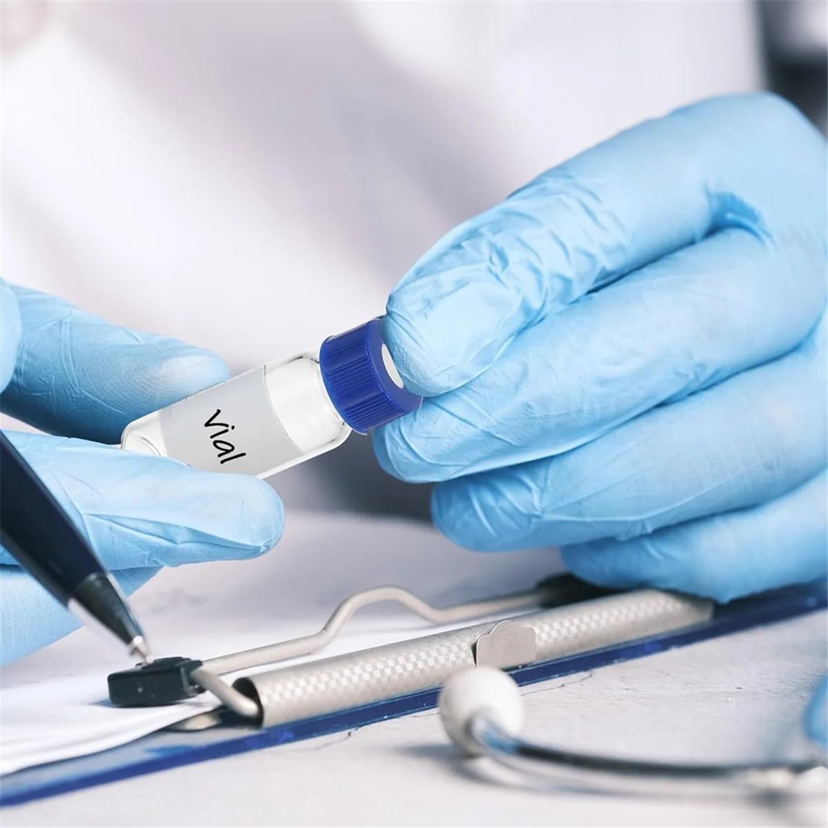 قارورة عينات أوتوماتيكية 2 مل، قوارير HPLC/GC 9-425 قوارير شفافة للمختبر 100 قطعةJAS