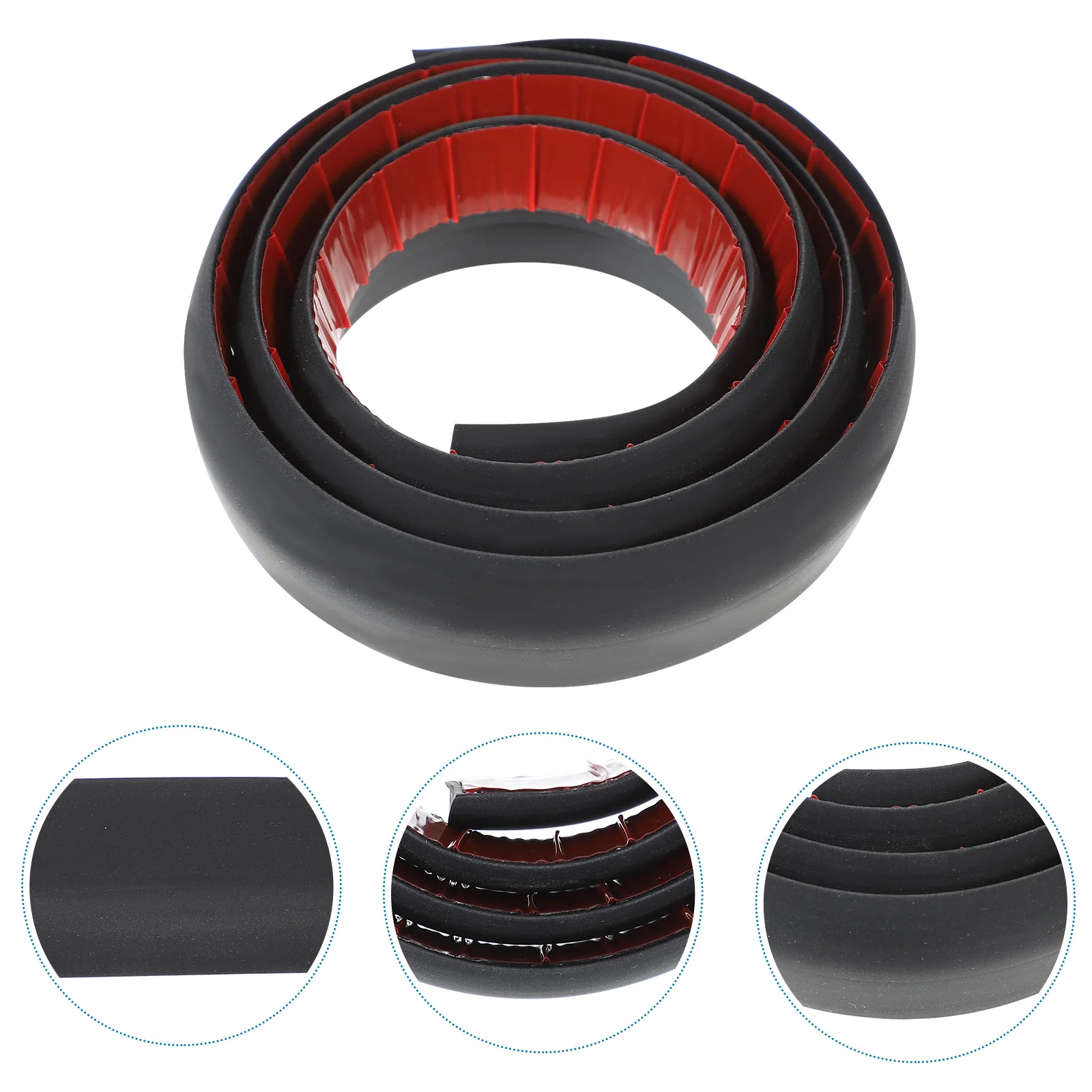 عتبات انتقال الأرضية للمداخل ذاتية اللصق من مادة PVC لواقي الحواف لأرضيات السجاد والبلاط وأجهزة عتبة الباب #3