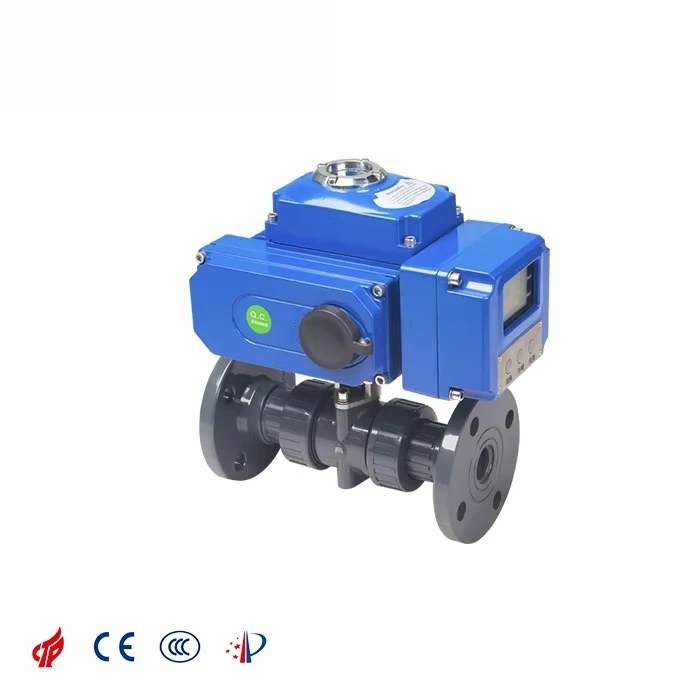 JL900-Q8 High Quality Solenoid Electric Flanged Plastic Ball Valve with Timer Parker Solenoid Valve Diaphragm Solenoid Valve