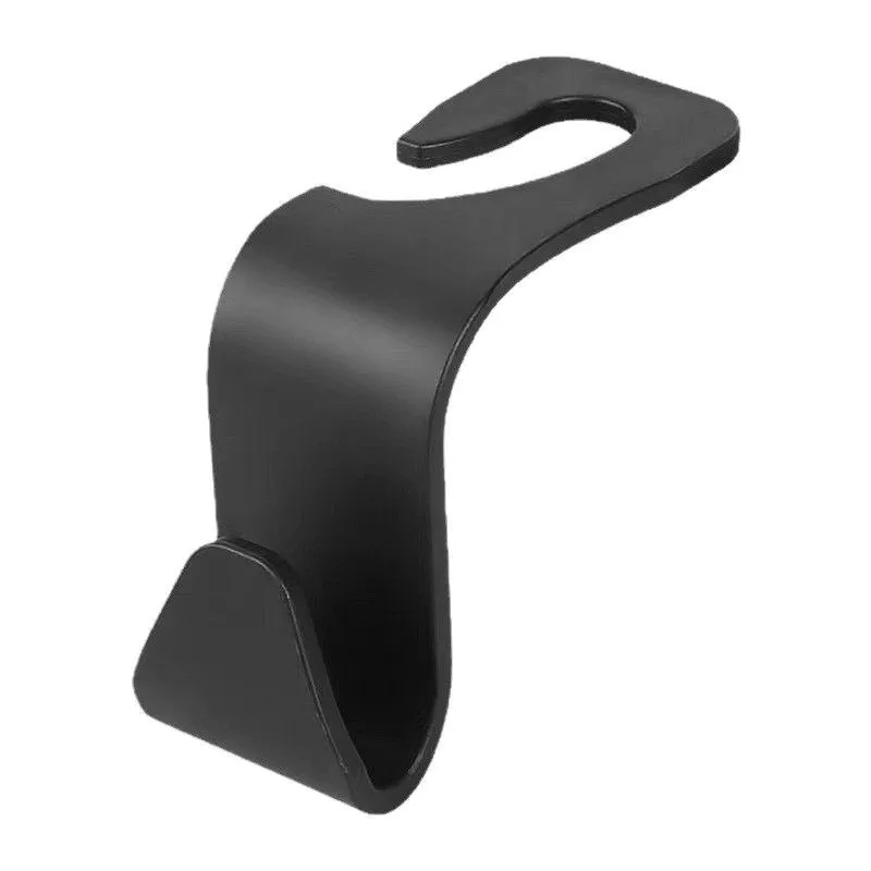 Car Seat-Back Hook with Hidden Design PP Material for Headrest and Seat-Back Hanging-Small Car Storage Hook