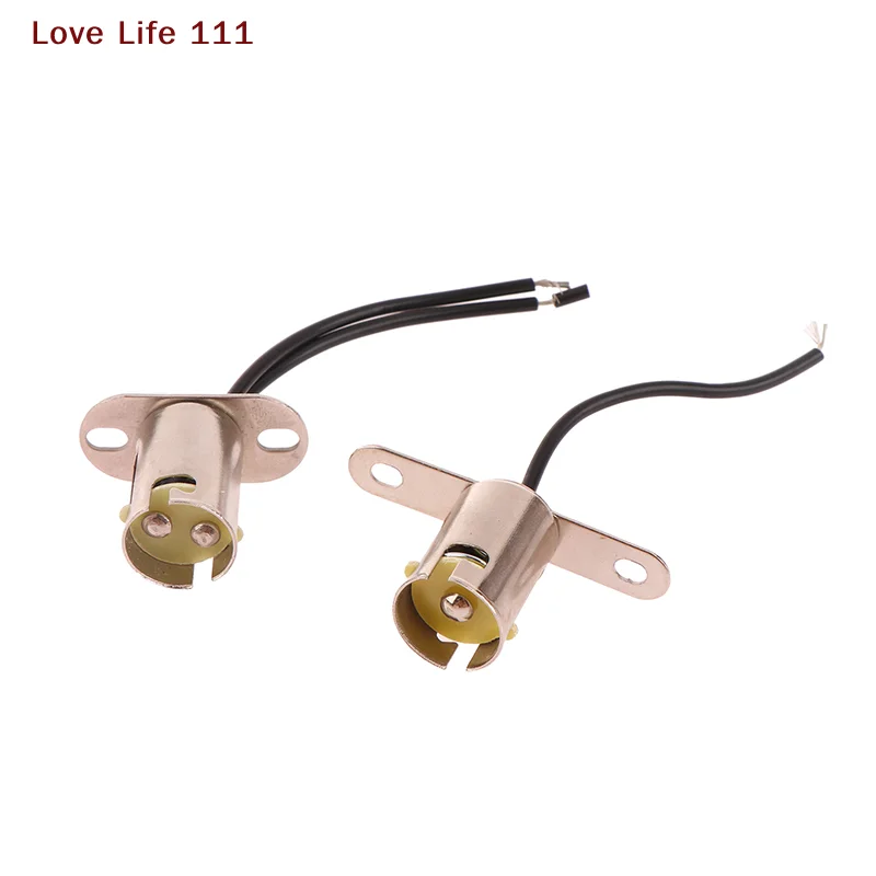New Innovative 1157 BAY15D 1156 BA15S Car Brake Light Turn Signal Auto LED Bulb Wire Adapter Ship DIY Lamp Socket Holder