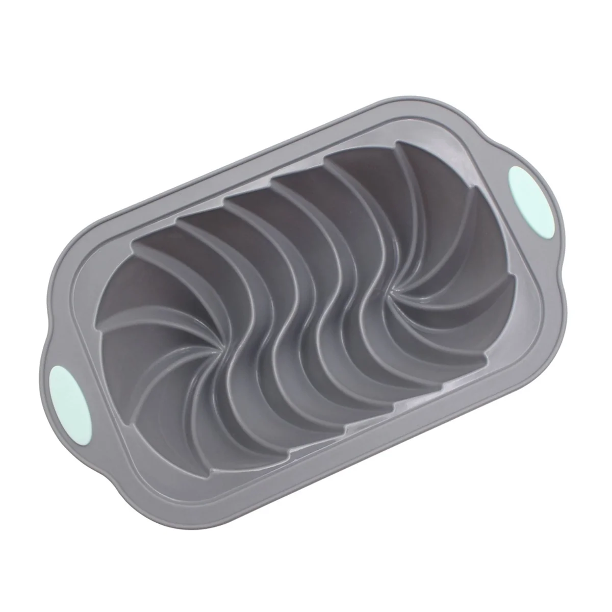 عموم رغيف الخبز سيليكون رغيف الخبز عموم الشمال تصميم كلاسيكي مخدد نخب قالب معدني عززت الإطار قالب الخبز الآمن ، B
