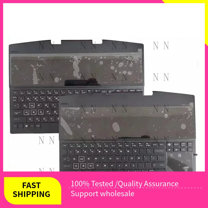 

YUZG Keyboard for H-P OME-N X 15DG TPN-Q215 0024nr 0003TX X2S L52964-001 JP US RGB