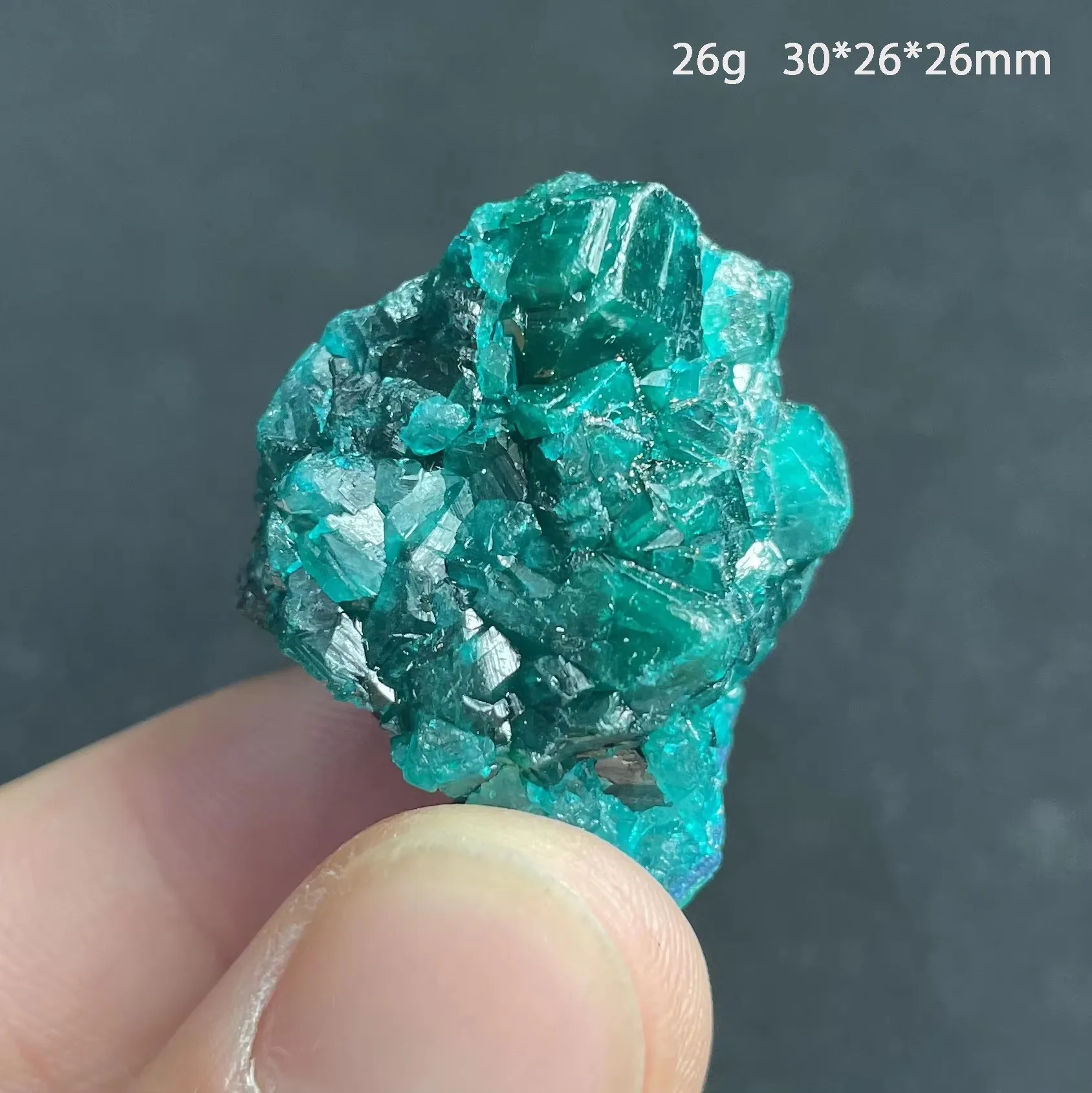 Natural Raw Stone Congo Green Dioptase Mineral Specimen Quartz Crystal Healing Teaching Collection Gift Home Decor - Image 4