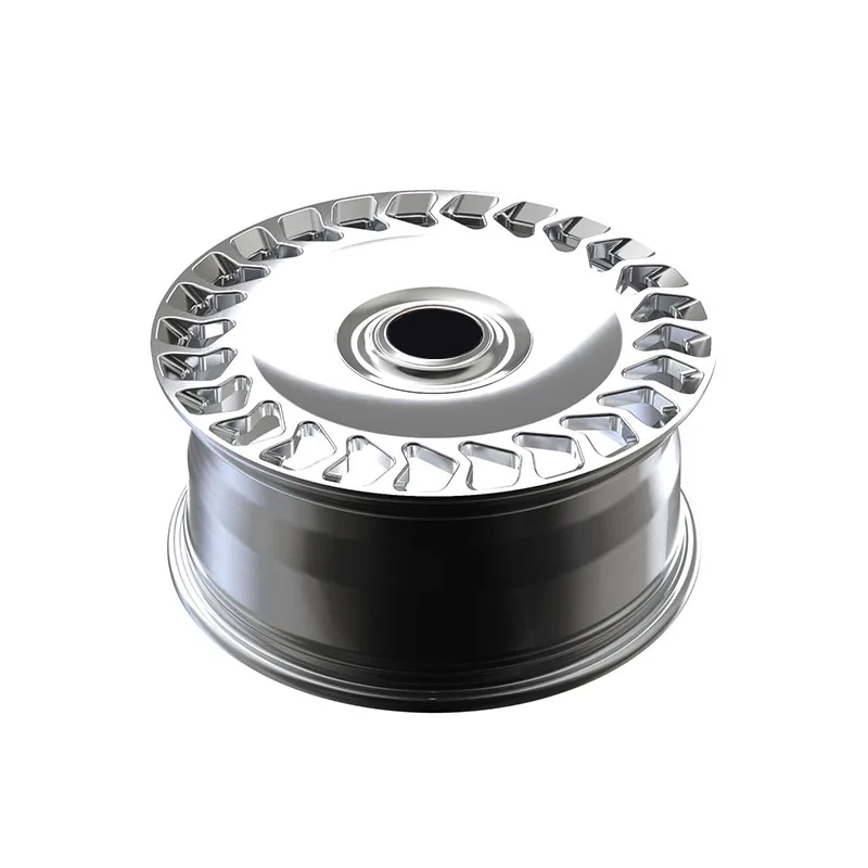 PCD5x112mm High Performance Fine Polishing Wheel Rim Wire Drawing Forged Wheel Hub Rims For Mercedes