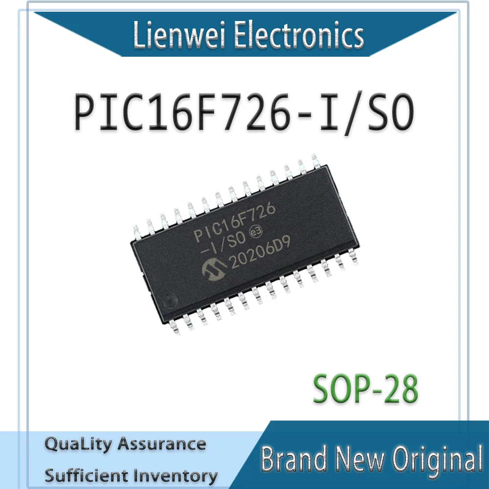 

100% Brand New Original PIC16F726 PIC16F726-I/SO IC MCU Chipset SOP-28