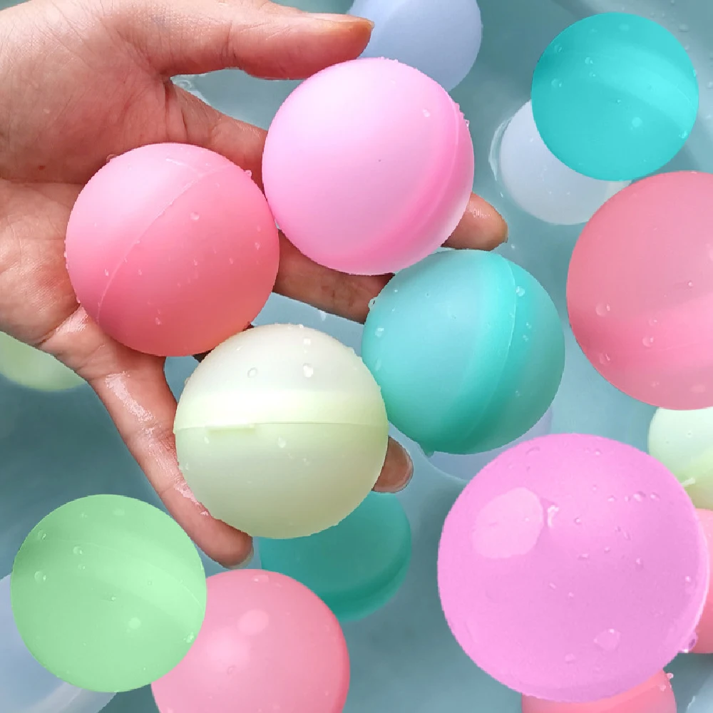 12/20/24/40Pcs Reusable Water Balloons, Pool Beach Water Toys Splash Balls for Kids Boys Girls, Outdoor Summer Toys Fun Games view 5