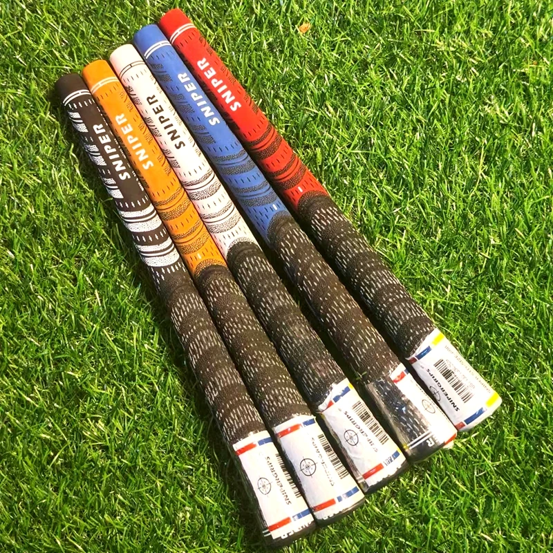 Heren Golf Club Grip, Sniper Standaard, Weerbestendig, Antislip, Schokabsorberend, Strijkijzers, Houtgrepen