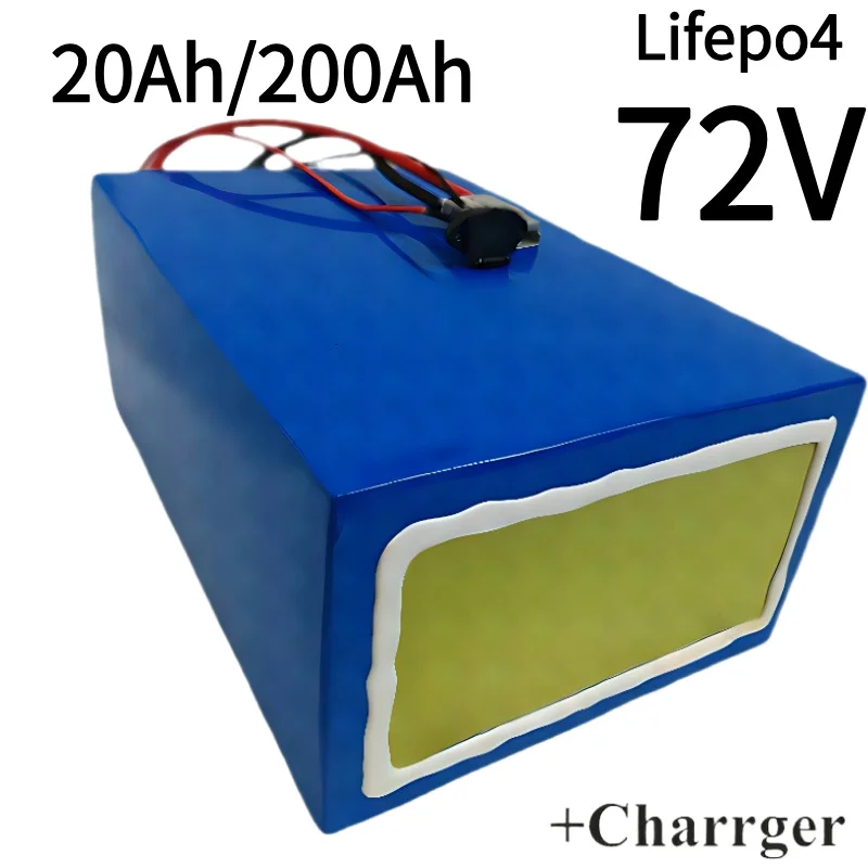 

72V 40Ah 20Ah 30Ah 35Ah 50Ah 60Ah 80Ah 100Ah 120Ah 150Ah 200Ah Lifepo4 аккумуляторная батарея с BMS для двигателя 72V 2KW 3KW 5KW