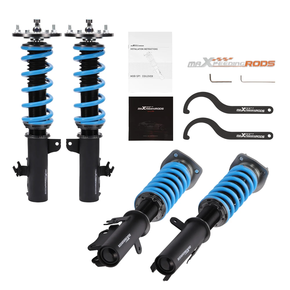 MaXpeedingrods Coilovers 24 Way Damper  Twin-tube 1-3 Inches Coilover  Shocks Kit for Toyota Camry Avalon 1992-2001 Lexus ES300