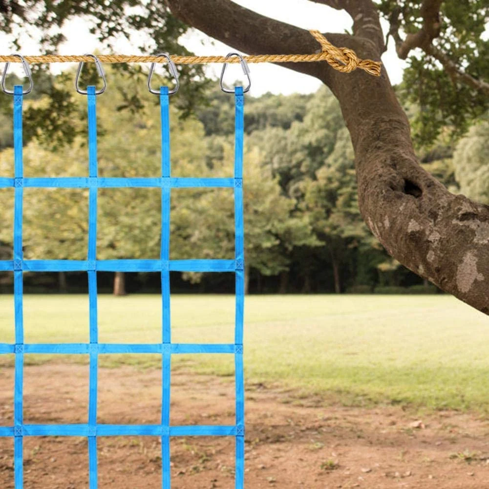 

Indoor/Outdoor Climbing Net (70Inchx43Inch)Playground Freight Net,Swing Climbing Net,Children Climbing Net,Dark Blue