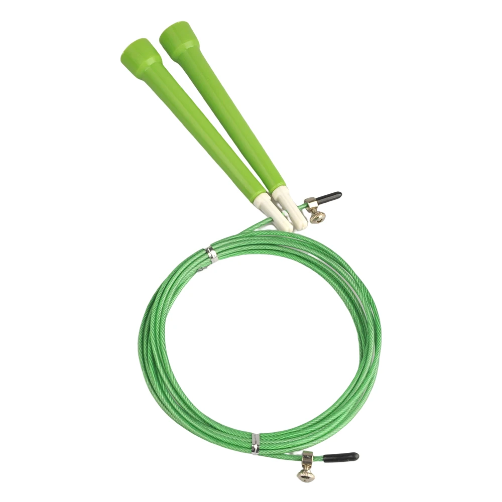 Springseil für Männer, Frauen und Kinder, 3m Schlankheits-Springseil, Fitness-Trainingsseil mit Stahldraht und Kugellager, Verstellbar – Detail 10