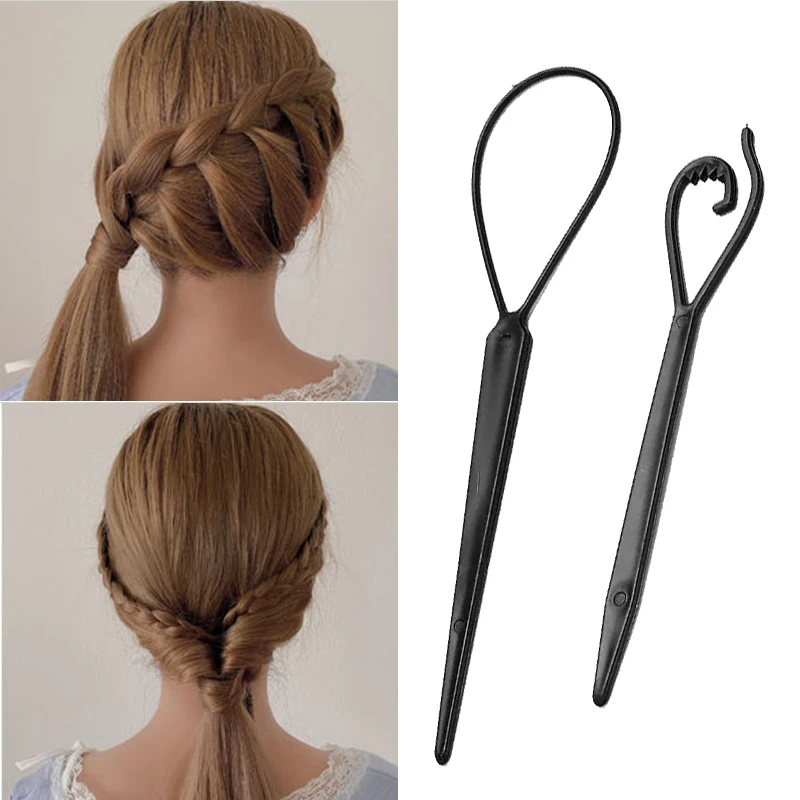 

Multi-style Women Hair Twist Styling Clip Stick DIY Hair Braiding Tools Hair Accessories Braider DIY Hairstyle