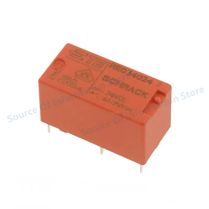RE034012 RE034024 SCHRACK Relay PE014005/012/024 5V 12V 24V 4Pin/5Pin 5A 6A 100% New