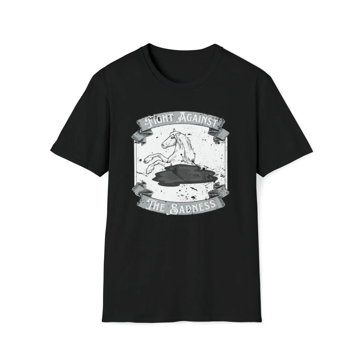 Combattre la tristesse Artax The Neverending Story T-shirt unisexe Softstyle