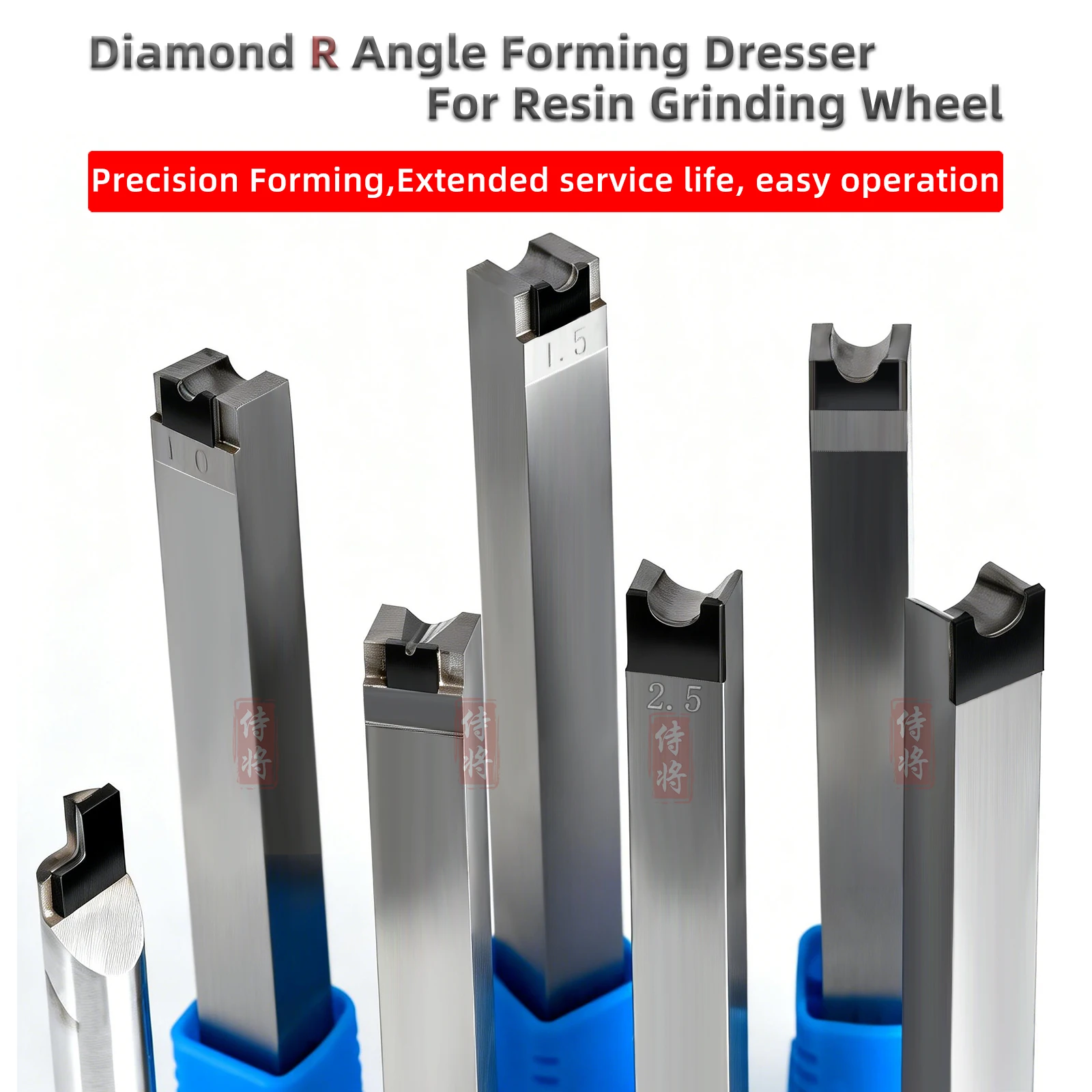 

Customizable Arc Diamond Forming Dresser For Trimming Resin Diamond Bonded Grinding Wheel Surface Grinding Machine Diamond Pen