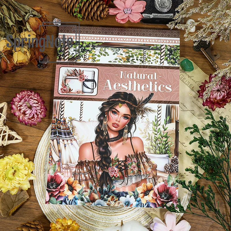 

20 листов больших водонепроницаемых наклеек из двух видов материала с цветами лаванды для скрапбукинга и дневников