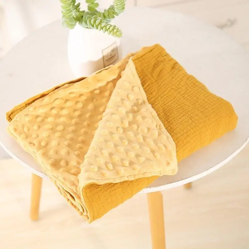 M89C Chăn Cho Bé Tập Đi Chăn Cho Bé Trai Bé Gái Chấm Lưng 2 Lớp Cũi Nhận Chăn Cho Mầm Non/Xe Đẩy