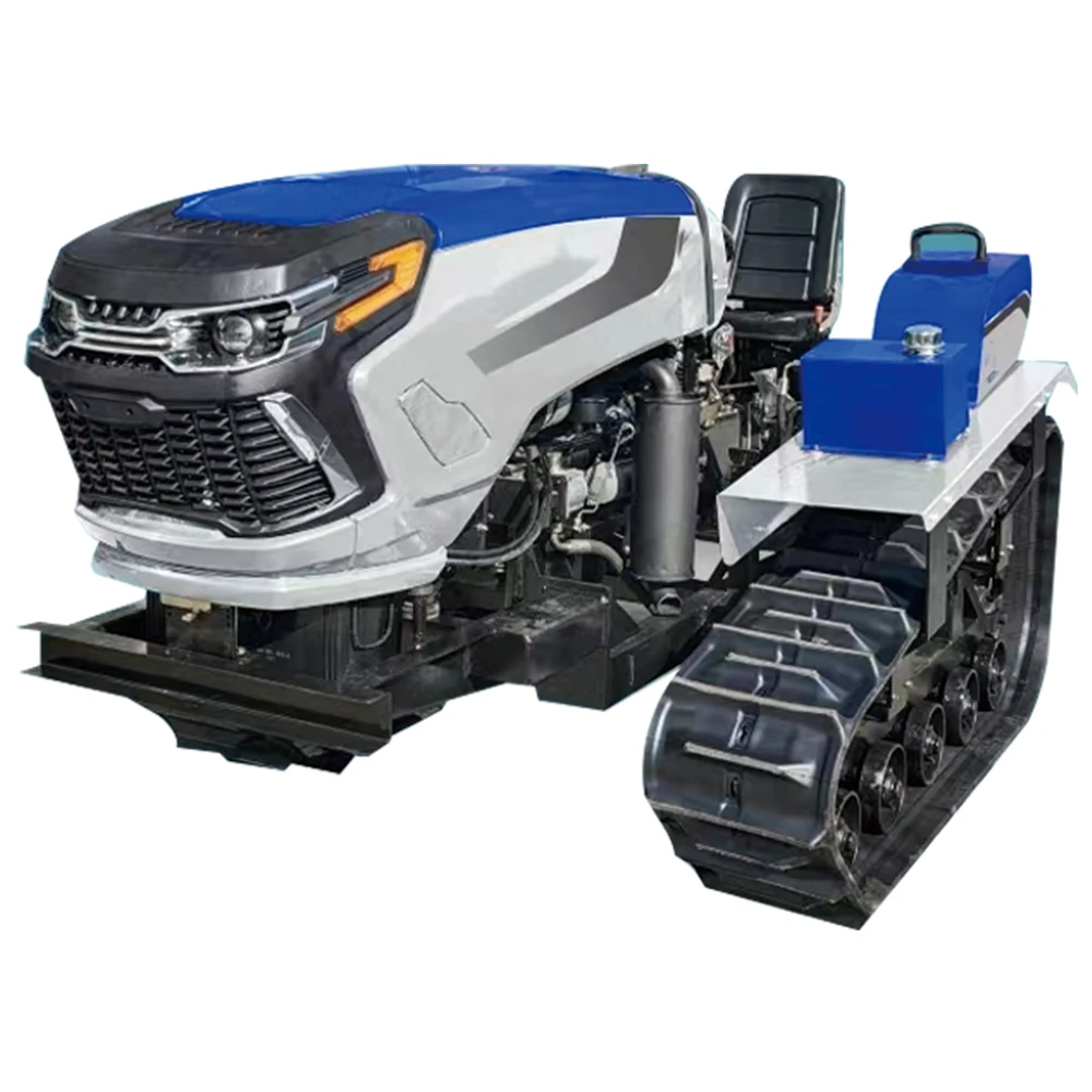 CE Certified Electric Mini Crawler Rotary Tillage Machine for Dry Field Corn Sowing Ditching Fertilizing After-Sale Guarantee