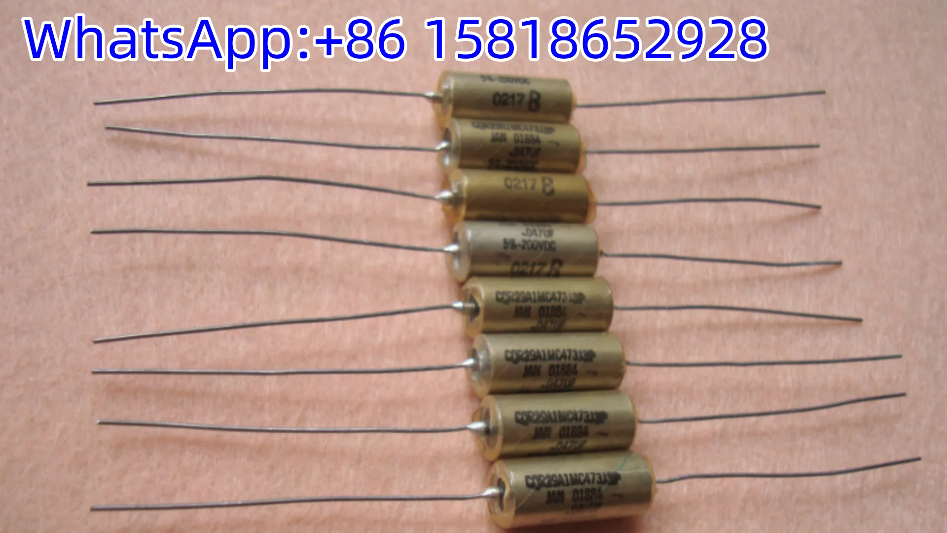 

1 шт., 200 В, 0,047 мкФ, извлеченный американский CQ029A Sprague JAN, винтажный масляный гитарный конденсатор