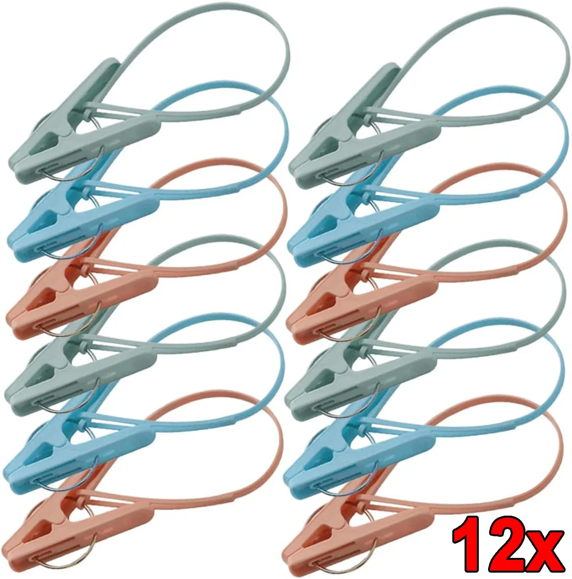 Windproof Clothes Clips Non-Slip Drying Clip Shoes Bra Socks Hanger Hook Quilt Clothing Hanging Clamp Pegs Laundry Clip Hooks