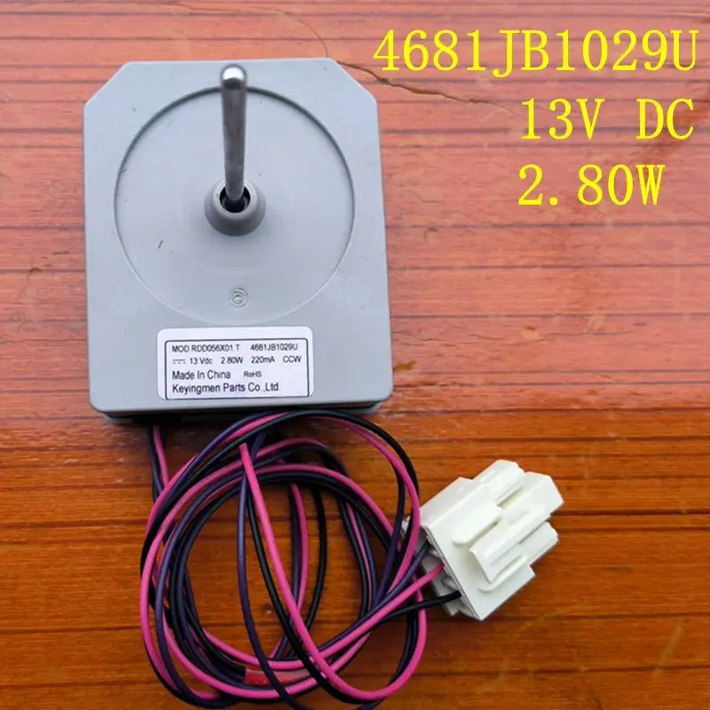 

MOD RDD056X01 4681JB1029U DC13V 2.80W For LG refrigerator fan motor parts