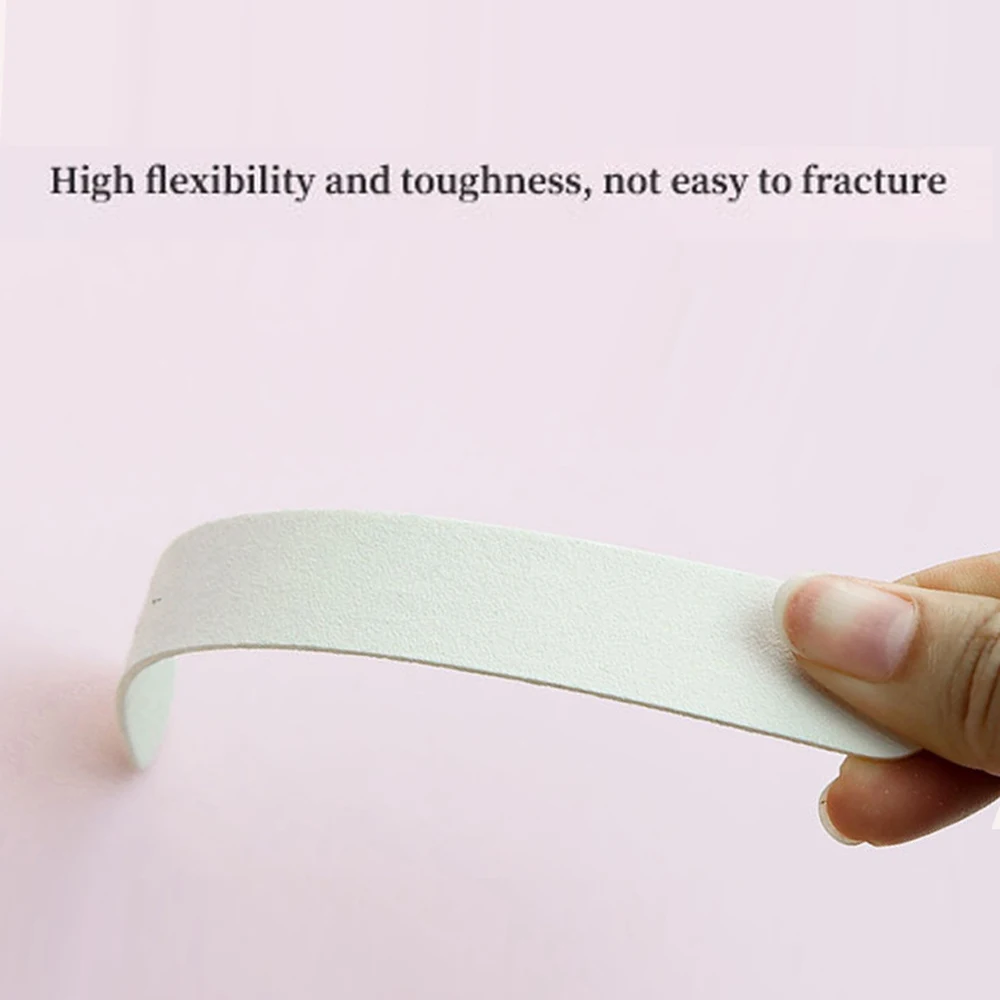 1000pcs Wooden Nail File Professional Nail Art Sanding Buffer Files 180/240 Double Side For Salon Manicure Pedicure UV Gel Tips