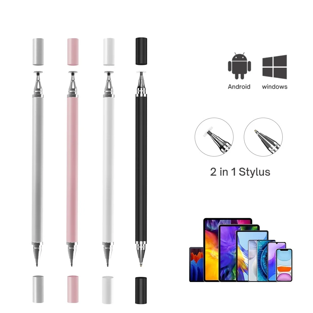 

Universal 2 in 1 Stylus Pen For Lenovo Tab M7 M8 M10 FHD Plus 2nd Gen X606F X505F X605F 8505F Xiaoxin Pad Pro 12.7 Tablet Pen