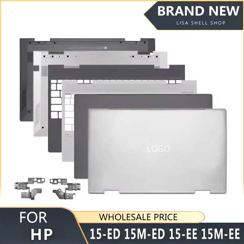 New For ENVY X360 15-ED 15M-ED 15-EE 15M-EE Laptop LCD Back Cover Front Bezel Upper Palmrest Bottom Base Case Keyboard Hinges